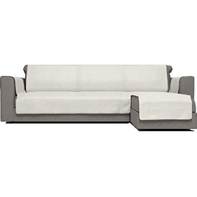 Italian Bed Linen Italienskt bäddlinne komfort-fäst-soffa filt med schäslong, 290 cm, gräddvit Italian Bed Linen Italienskt bäddlinne komfort-fäst-soffa filt med schäslong, 290 cm, gräddvit