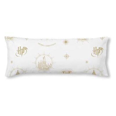BL BELUM BELUM Harry Potter örngott 100% bomull modell Hogwarts Gold Christmas örngott 65 x 65 cm. BL BELUM BELUM Harry Potter örngott 100% bomull modell Hogwarts Gold Christmas örngott 65 x 65 cm.