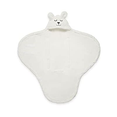 Jollein Omslagfilt Bunny 100 x 105 cm – Off-White Jollein Omslagfilt Bunny 100 x 105 cm – Off-White