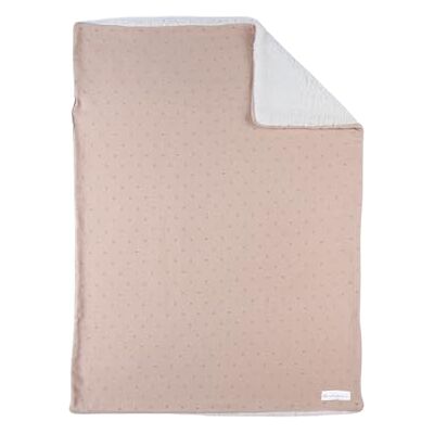 Noukie's Stickad filt med Sherpa Mix & Match rosa 75 x 100 cm Noukie's Stickad filt med Sherpa Mix & Match rosa 75 x 100 cm