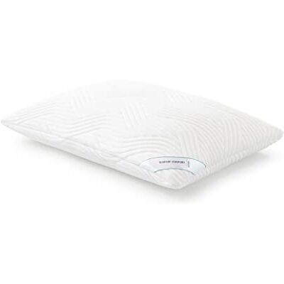 Tempur Comfort Medium Sovkudde, klassisk kudde för alla sovpositioner, tvättbart överdrag, OEKO-TEX MADE IN GREEN, medelfast liggkänsla, 40 x 80 cm Tempur Comfort Medium Sovkudde, klassisk kudde för alla sovpositioner, tvättbart överdrag, OEKO-TEX MADE IN GREEN, medelfast liggkänsla, 40 x 80 cm