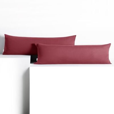 DecoKing 2 örngott 20 x 120 cm jersey 100% kammad bomull dragkedja gammalrosa bärnsten DecoKing 2 örngott 20 x 120 cm jersey 100% kammad bomull dragkedja gammalrosa bärnsten