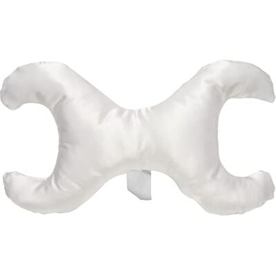 Save My Face satin vit kudde – La Petite – 'Just the Pillow ' Made in USA Save My Face satin vit kudde – La Petite – 'Just the Pillow ' Made in USA