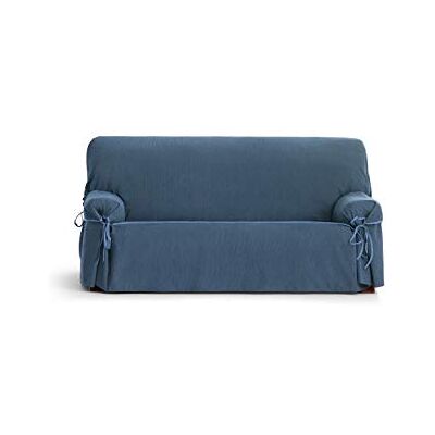 Eysa vattentätt och andningsbart soffskydd, 65% polyester 35% bomull, blå, 140-180 cm Eysa vattentätt och andningsbart soffskydd, 65% polyester 35% bomull, blå, 140-180 cm