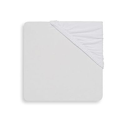 Jollein formsytt lakan jersey lekhagar madrass (75 x 95 cm, vit) Jollein formsytt lakan jersey lekhagar madrass (75 x 95 cm, vit)