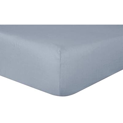 Sleepdown 100% ren bomull djupt anpassat lakan varmt mysigt andningsbart supermjukt lakan lakan lakan 32 cm extra djupa fickor – grå – super kung Sleepdown 100% ren bomull djupt anpassat lakan varmt mysigt andningsbart supermjukt lakan lakan lakan 32 cm extra djupa fickor – grå – super kung