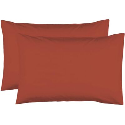 Le linge de Jules 2 örngott 50 x 70 cm Tomette 100% bomull, 57 trådar Le linge de Jules 2 örngott 50 x 70 cm Tomette 100% bomull, 57 trådar