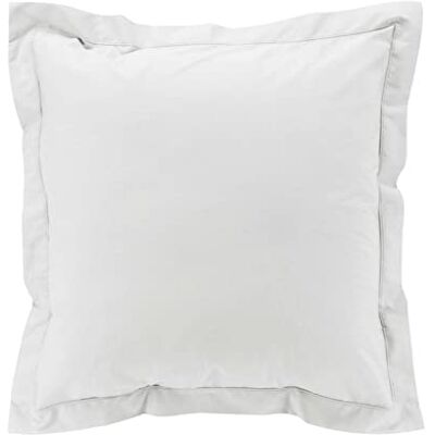 Douceur d'Intérieur , Örngott (63 x 63 cm) vit perkalin, bomullspercale Douceur d'Intérieur , Örngott (63 x 63 cm) vit perkalin, bomullspercale