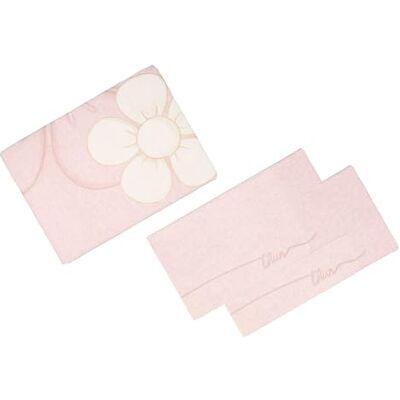 THUN Rosa påslakan Iconic Elegance Line M 100% bomull THUN Rosa påslakan Iconic Elegance Line M 100% bomull