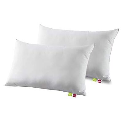 Abeil kudde biologisk attityd bomull vit 45 x 70 cm 2 st. Abeil kudde biologisk attityd bomull vit 45 x 70 cm 2 st.