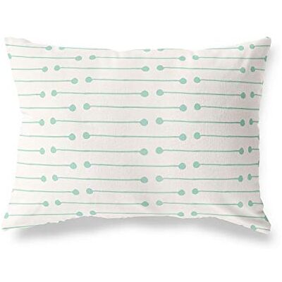 Bonamaison dekorativt kuddöverdrag slumpmässigt mönster, prydnadskuddöverdrag, heminredning örngott för vardagsrum, soffa, sovrum, storlek: 35 x 50 cm – designad och tillverkad i Turkiet Bonamaison dekorativt kuddöverdrag slumpmässigt mönster, prydnadskuddöverdrag, heminredning örngott för vardagsrum, soffa, sovrum, storlek: 35 x 50 cm – designad och tillverkad i Turkiet