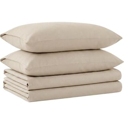 Tribeca Living Queen Solid Flanell Djup Fickarkset, El Tribeca Living Queen Solid Flanell Djup Fickarkset, El