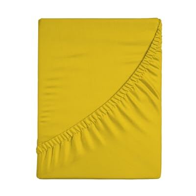 zer0bed , Fyrkantigt och halvfärgat underlakan 100% bomull vinkel MAXI 30CM, 1 fyrkant, gul, 130 x 200 zer0bed , Fyrkantigt och halvfärgat underlakan 100% bomull vinkel MAXI 30CM, 1 fyrkant, gul, 130 x 200