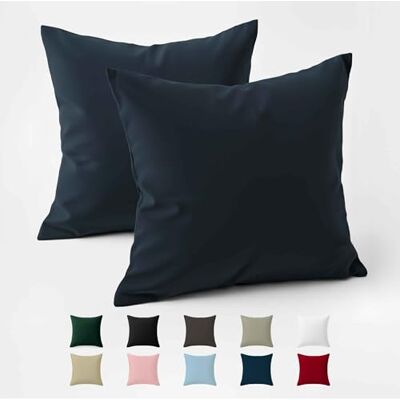 Dreamzie Kuddfodral 60x60 Renforcé Bomull (Set om 2) Bluu ya Giza Tätt vävd med 57 trådar/cm² Kudde 60 x 60 cm Oeko Tex-certifierad Dreamzie Kuddfodral 60x60 Renforcé Bomull (Set om 2) Bluu ya Giza Tätt vävd med 57 trådar/cm² Kudde 60 x 60 cm Oeko Tex-certifierad