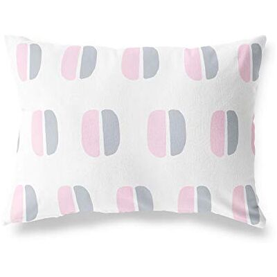 Bonamaison dekorativt kuddöverdrag, slumpmässigt mönster prydnadskuddöverdrag, heminredning örngott för vardagsrum, soffa, sovrum, storlek: 45 x 60 cm – designad och tillverkad i Turkiet Bonamaison dekorativt kuddöverdrag, slumpmässigt mönster prydnadskuddöverdrag, heminredning örngott för vardagsrum, soffa, sovrum, storlek: 45 x 60 cm – designad och tillverkad i Turkiet