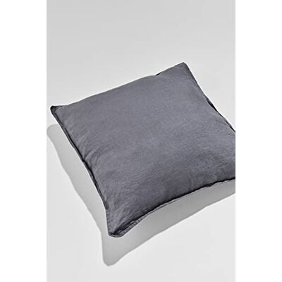 Pastill , Kuddfodral Frank, 100% Lin, Färg: Grå, 60 x 60 cm Pastill , Kuddfodral Frank, 100% Lin, Färg: Grå, 60 x 60 cm