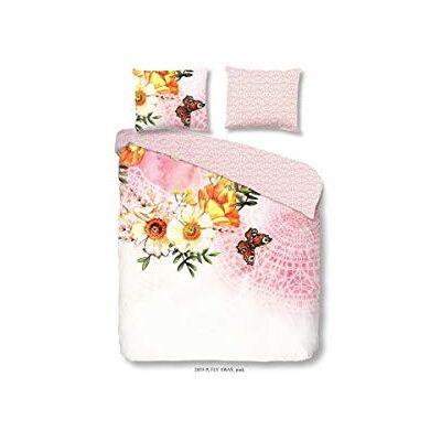 Good Morning God morgon Fly Away 100% bomull påslakan set – 1 påslakan 220 x 240 cm och 2 örngott 60 x 70 cm – rosa Good Morning God morgon Fly Away 100% bomull påslakan set – 1 påslakan 220 x 240 cm och 2 örngott 60 x 70 cm – rosa