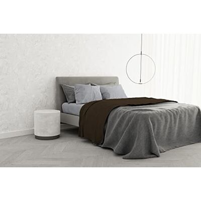Italian Bed Linen Bäddset i 100% bomull TRENDY CHIC, dubbel, choklad Italian Bed Linen Bäddset i 100% bomull TRENDY CHIC, dubbel, choklad