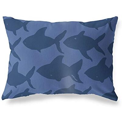 Bonamaison dekorativt kuddöverdrag blå, överdrag till prydnadskudde, heminredning örngott för vardagsrum, soffa, sovrum, storlek: 35 x 50 cm – designad och tillverkad i Turkiet Bonamaison dekorativt kuddöverdrag blå, överdrag till prydnadskudde, heminredning örngott för vardagsrum, soffa, sovrum, storlek: 35 x 50 cm – designad och tillverkad i Turkiet