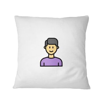 Bona Basics , Dekorativt kuddfodral, Dekorativt örngott, Heminredning, för Soffa, Kafé, Storlek: 60x60 Cm, Färg: Vit Bona Basics , Dekorativt kuddfodral, Dekorativt örngott, Heminredning, för Soffa, Kafé, Storlek: 60x60 Cm, Färg: Vit