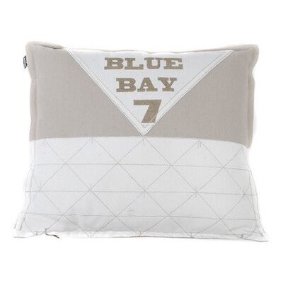 Mood collection Humörsamling Blue Bay Tryckt standardkudde, Kuddar Prydnad, 50 x 50 cm, polyester vit, en storlek Mood collection Humörsamling Blue Bay Tryckt standardkudde, Kuddar Prydnad, 50 x 50 cm, polyester vit, en storlek