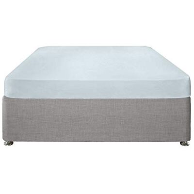 laqula Serene Easy Care 32 cm djupt dra-på-lakan King Ankägg laqula Serene Easy Care 32 cm djupt dra-på-lakan King Ankägg