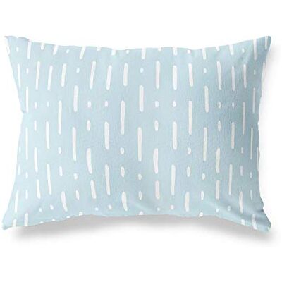 Bonamaison dekorativt kuddöverdrag, slumpmässigt mönster prydnadskuddöverdrag, heminredning örngott för vardagsrum, soffa, sovrum, storlek: 45 x 60 cm – designad och tillverkad i Turkiet Bonamaison dekorativt kuddöverdrag, slumpmässigt mönster prydnadskuddöverdrag, heminredning örngott för vardagsrum, soffa, sovrum, storlek: 45 x 60 cm – designad och tillverkad i Turkiet