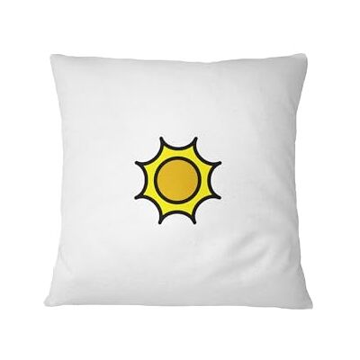 Bona Basics , Dekorativt kuddfodral, Dekorativt örngott, Heminredning, för Soffa, Kafé, Storlek: 60x60 Cm, Färg: Vit Bona Basics , Dekorativt kuddfodral, Dekorativt örngott, Heminredning, för Soffa, Kafé, Storlek: 60x60 Cm, Färg: Vit