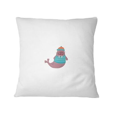 Bona Basics , Dekorativt kuddfodral, Dekorativt örngott, Heminredning, för Soffa, Kafé, Storlek: 60x60 Cm, Färg: Vit Bona Basics , Dekorativt kuddfodral, Dekorativt örngott, Heminredning, för Soffa, Kafé, Storlek: 60x60 Cm, Färg: Vit