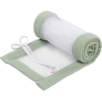 babybay nest nät våffelpiké lämplig för modell Maxi, boxhopping, komfort och komfort Plus, jadegrön babybay nest nät våffelpiké lämplig för modell Maxi, boxhopping, komfort och komfort Plus, jadegrön