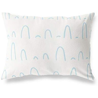 Bonamaison dekorativt kuddöverdrag, slumpmässigt mönster prydnadskuddöverdrag, heminredning örngott för vardagsrum, soffa, sovrum, storlek: 45 x 60 cm – designad och tillverkad i Turkiet Bonamaison dekorativt kuddöverdrag, slumpmässigt mönster prydnadskuddöverdrag, heminredning örngott för vardagsrum, soffa, sovrum, storlek: 45 x 60 cm – designad och tillverkad i Turkiet