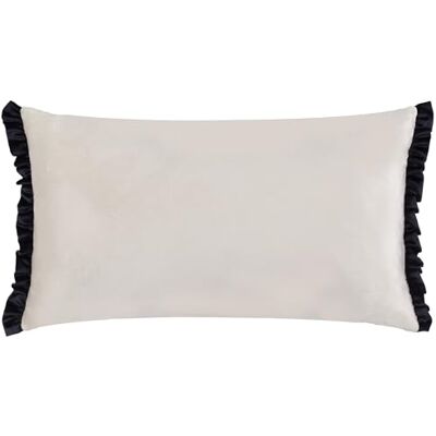 furn. Wylder Tilly sammetskuddöverdrag – spets/svart – 30 x 50 cm furn. Wylder Tilly sammetskuddöverdrag – spets/svart – 30 x 50 cm