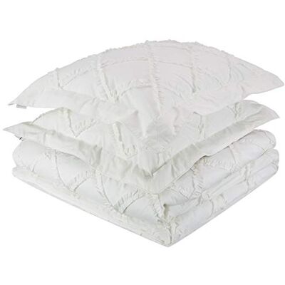 Yellow Madelein Duvet Cover, 100% persisk bomull, off-white, 240 x 220 cm, 1.0 stycken Yellow Madelein Duvet Cover, 100% persisk bomull, off-white, 240 x 220 cm, 1.0 stycken
