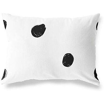 Bonamaison dekorativt kuddöverdrag, slumpmässigt mönster prydnadskuddöverdrag, heminredning örngott för vardagsrum, soffa, sovrum, storlek: 45 x 60 cm – designad och tillverkad i Turkiet Bonamaison dekorativt kuddöverdrag, slumpmässigt mönster prydnadskuddöverdrag, heminredning örngott för vardagsrum, soffa, sovrum, storlek: 45 x 60 cm – designad och tillverkad i Turkiet