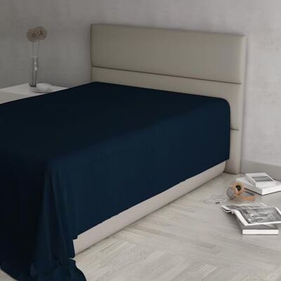 Italian Bed Linen MAX COLOR överlakan 100% bomull, enfärgad, mörkblå, enkel 150 x 300 cm Italian Bed Linen MAX COLOR överlakan 100% bomull, enfärgad, mörkblå, enkel 150 x 300 cm