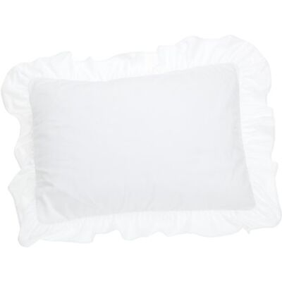 Fresh Ideas Ruffad kudde Sham 2-pack, standard, vit Fresh Ideas Ruffad kudde Sham 2-pack, standard, vit