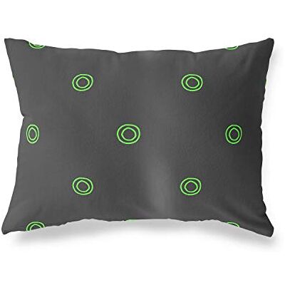 Bonamaison dekorativt kuddöverdrag, neongrön rök prydnadskuddöverdrag, hem dekorativa örngott för vardagsrum, soffa, sovrum, storlek: 45 x 60 cm Designad och tillverkad i Turkiet Bonamaison dekorativt kuddöverdrag, neongrön rök prydnadskuddöverdrag, hem dekorativa örngott för vardagsrum, soffa, sovrum, storlek: 45 x 60 cm Designad och tillverkad i Turkiet