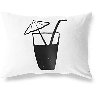 Bonamaison Dekorativt kuddöverdrag, polyester, flerfärgad, 35 x 50 cm Bonamaison Dekorativt kuddöverdrag, polyester, flerfärgad, 35 x 50 cm