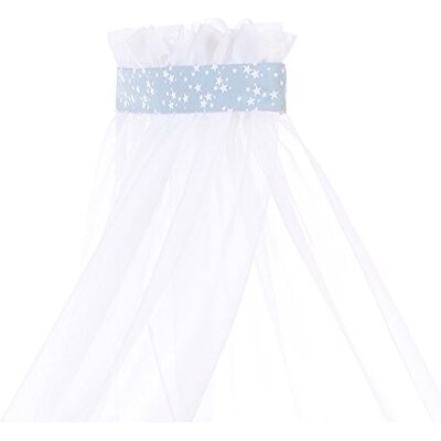 babybay himmel piké med band passar alla modeller upp till 96 cm längd, azurblå stjärnor vit babybay himmel piké med band passar alla modeller upp till 96 cm längd, azurblå stjärnor vit