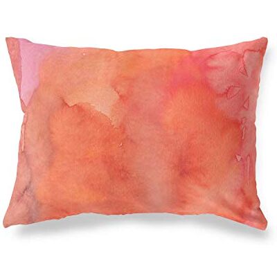 Bonamaison dekorativt kuddöverdrag, akvarell tema överdrag för prydnadskudde, heminredning örngott för vardagsrum, soffa, sovrum, storlek: 45 x 60 cm Designad och tillverkad i Turkiet Bonamaison dekorativt kuddöverdrag, akvarell tema överdrag för prydnadskudde, heminredning örngott för vardagsrum, soffa, sovrum, storlek: 45 x 60 cm Designad och tillverkad i Turkiet