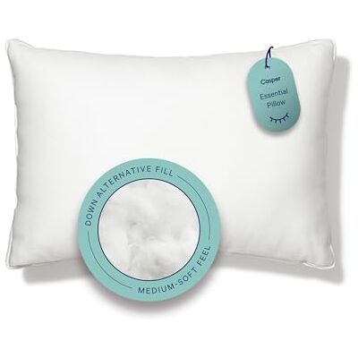 Casper Sleep Essential kudde för sömn, standard, vit Casper Sleep Essential kudde för sömn, standard, vit