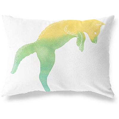 Bonamaison Dekorativt kuddöverdrag, polyester, flerfärgad, 45 x 60 cm Bonamaison Dekorativt kuddöverdrag, polyester, flerfärgad, 45 x 60 cm