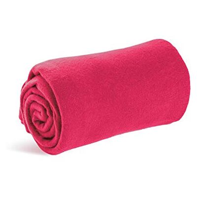 Wolf Essentials World's Best Mysig mjuk mikrofleece resefilt, 127 x 152 cm, rosa Wolf Essentials World's Best Mysig mjuk mikrofleece resefilt, 127 x 152 cm, rosa