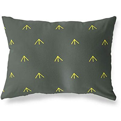 Bonamaison dekorativt kuddöverdrag, neongul blomma prydnadskuddöverdrag, hem dekorativa örngott för vardagsrum, soffa, sovrum, storlek: 45 x 60 cm Designad och tillverkad i Turkiet Bonamaison dekorativt kuddöverdrag, neongul blomma prydnadskuddöverdrag, hem dekorativa örngott för vardagsrum, soffa, sovrum, storlek: 45 x 60 cm Designad och tillverkad i Turkiet