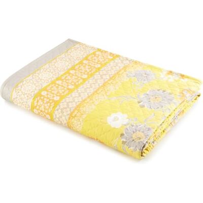 Bassetti POSILLIPO överkast av 100% bomull i färgen gul Y1, mått: 180 x 255 cm – 9328445 Bassetti POSILLIPO överkast av 100% bomull i färgen gul Y1, mått: 180 x 255 cm – 9328445