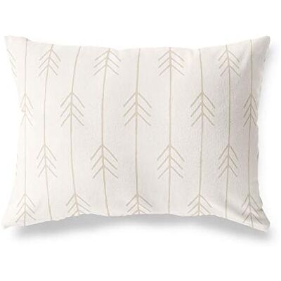 Bonamaison dekorativt kuddöverdrag, slumpmässigt mönster prydnadskuddöverdrag, heminredning örngott för vardagsrum, soffa, sovrum, storlek: 45 x 60 cm – designad och tillverkad i Turkiet Bonamaison dekorativt kuddöverdrag, slumpmässigt mönster prydnadskuddöverdrag, heminredning örngott för vardagsrum, soffa, sovrum, storlek: 45 x 60 cm – designad och tillverkad i Turkiet