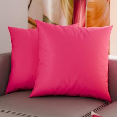 PETTI Artigiani Italiani Set med 2 örngott, 65 x 65 cm, enfärgade kuddfodral, 100% mikrofiber allergivänligt, tillverkat i Italien PETTI Artigiani Italiani Set med 2 örngott, 65 x 65 cm, enfärgade kuddfodral, 100% mikrofiber allergivänligt, tillverkat i Italien