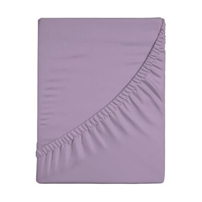 zer0bed , Fyrkantigt och halvfärgat underlakan 100% bomull vinkel MAXI 30CM, 1 fyrkant, lila, 130 x 200 zer0bed , Fyrkantigt och halvfärgat underlakan 100% bomull vinkel MAXI 30CM, 1 fyrkant, lila, 130 x 200
