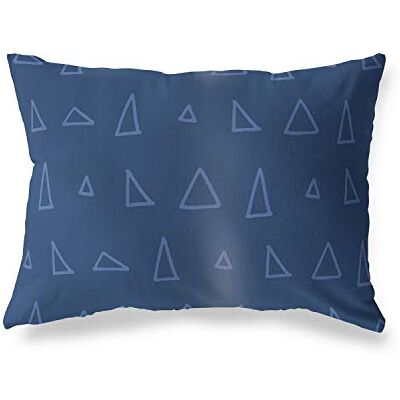 Bonamaison dekorativt kuddöverdrag, blå prydnadskuddöverdrag, heminredning örngott för vardagsrum, soffa, sovrum, storlek: 45 x 60 cm – designad och tillverkad i Turkiet Bonamaison dekorativt kuddöverdrag, blå prydnadskuddöverdrag, heminredning örngott för vardagsrum, soffa, sovrum, storlek: 45 x 60 cm – designad och tillverkad i Turkiet