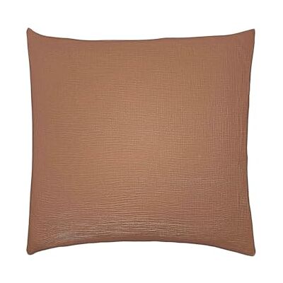 ESSIX Örngott i bomullsgasväv, 65 x 65 cm, Mocha ömhet, ESSIX Örngott i bomullsgasväv, 65 x 65 cm, Mocha ömhet,